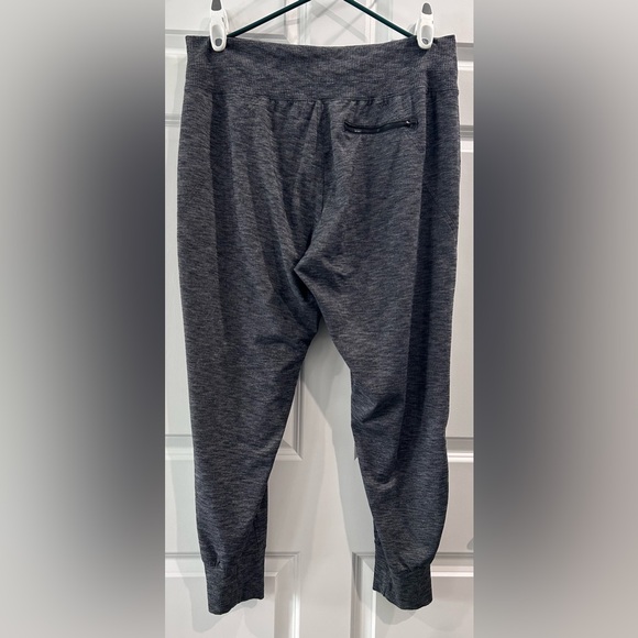 ATHLETA Venice Jogger Pants Sz XL Gray Pull On Tapered Zip Pockets Athleisure - Picture 2 of 10